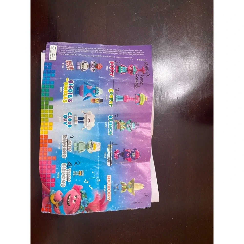LEGO Trolls World Tour 41250 Techno Reef Dance Party Set Complete w/ Box